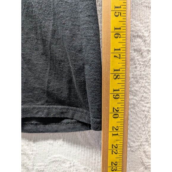 Riot Society Black Graphic T-Shirt Medium Panda Samurai Rose Rising Sun Japanese - Picture 6 of 7